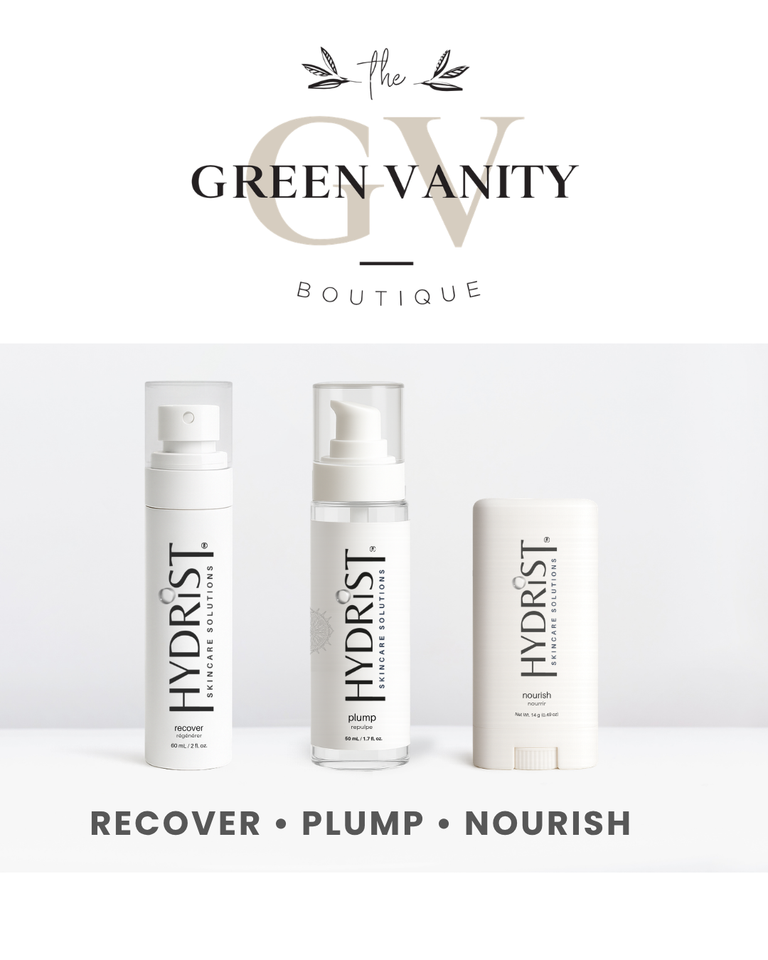 Announcing Hydrist is available at The Green Vanity Boutique in Kelowna, BC.