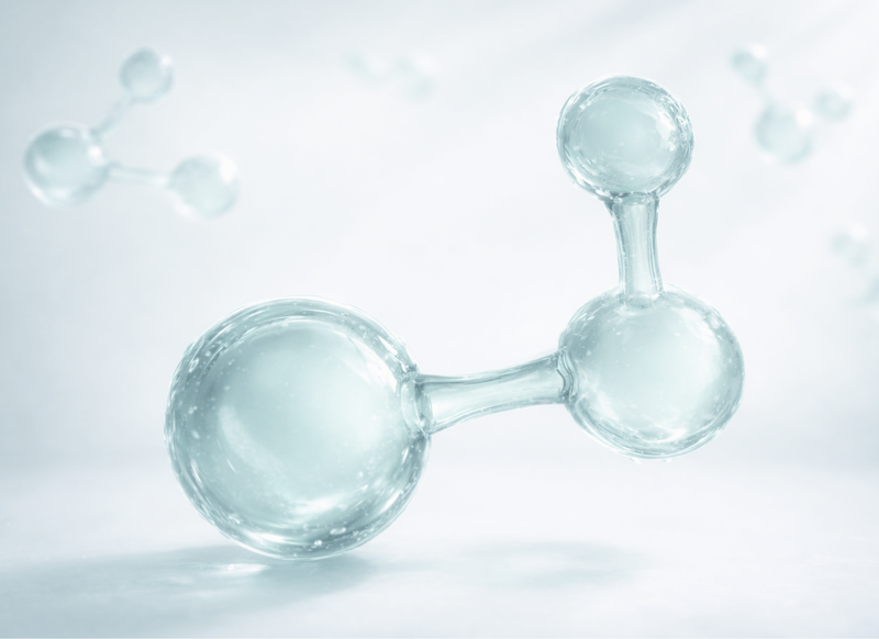 HOCl hypochlorous acid molecule — HYDRIST skincare